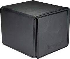 Ultra Pro Deck Box: Vivid - Black (Alcove Edge) 100+ UPR15920